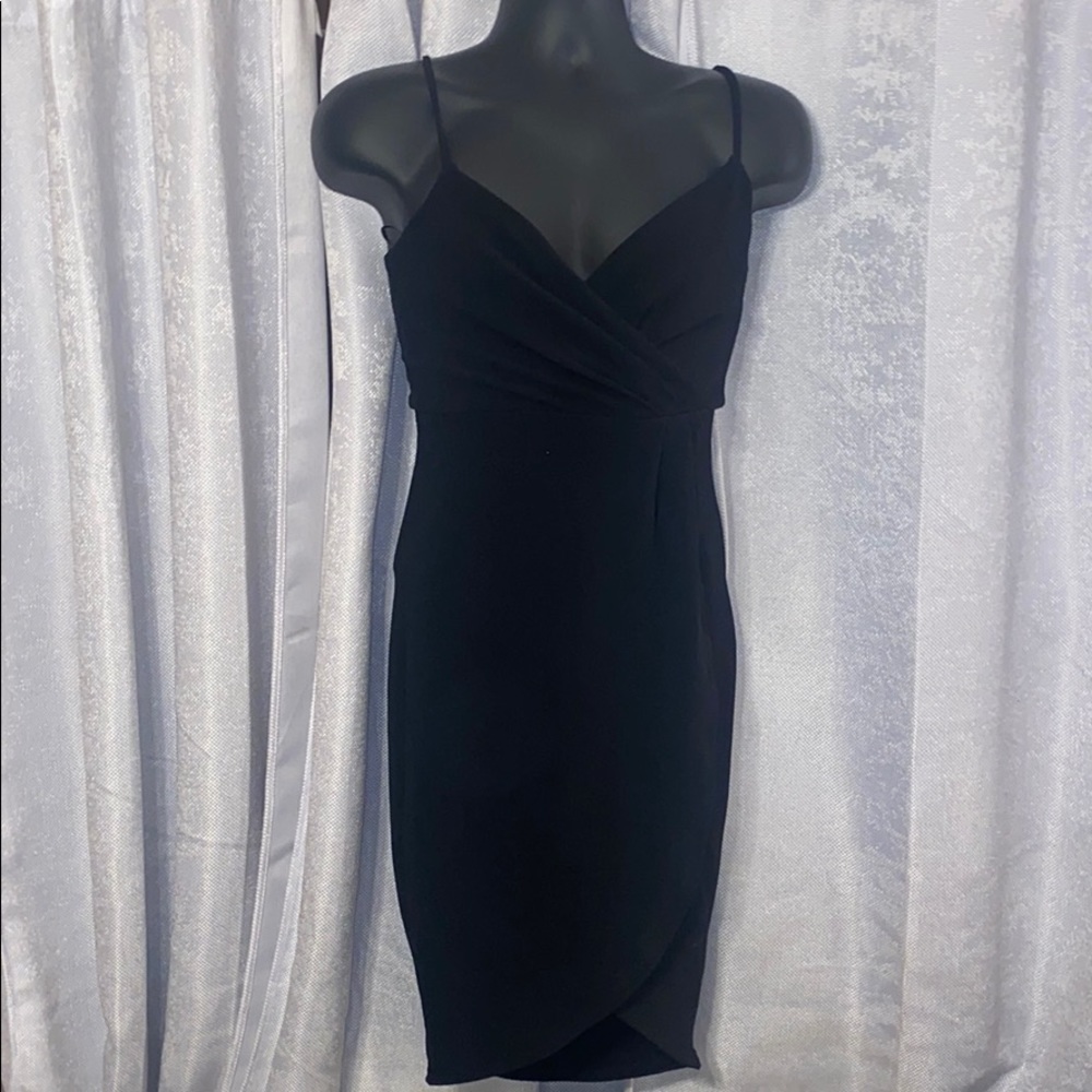 Simple black dress